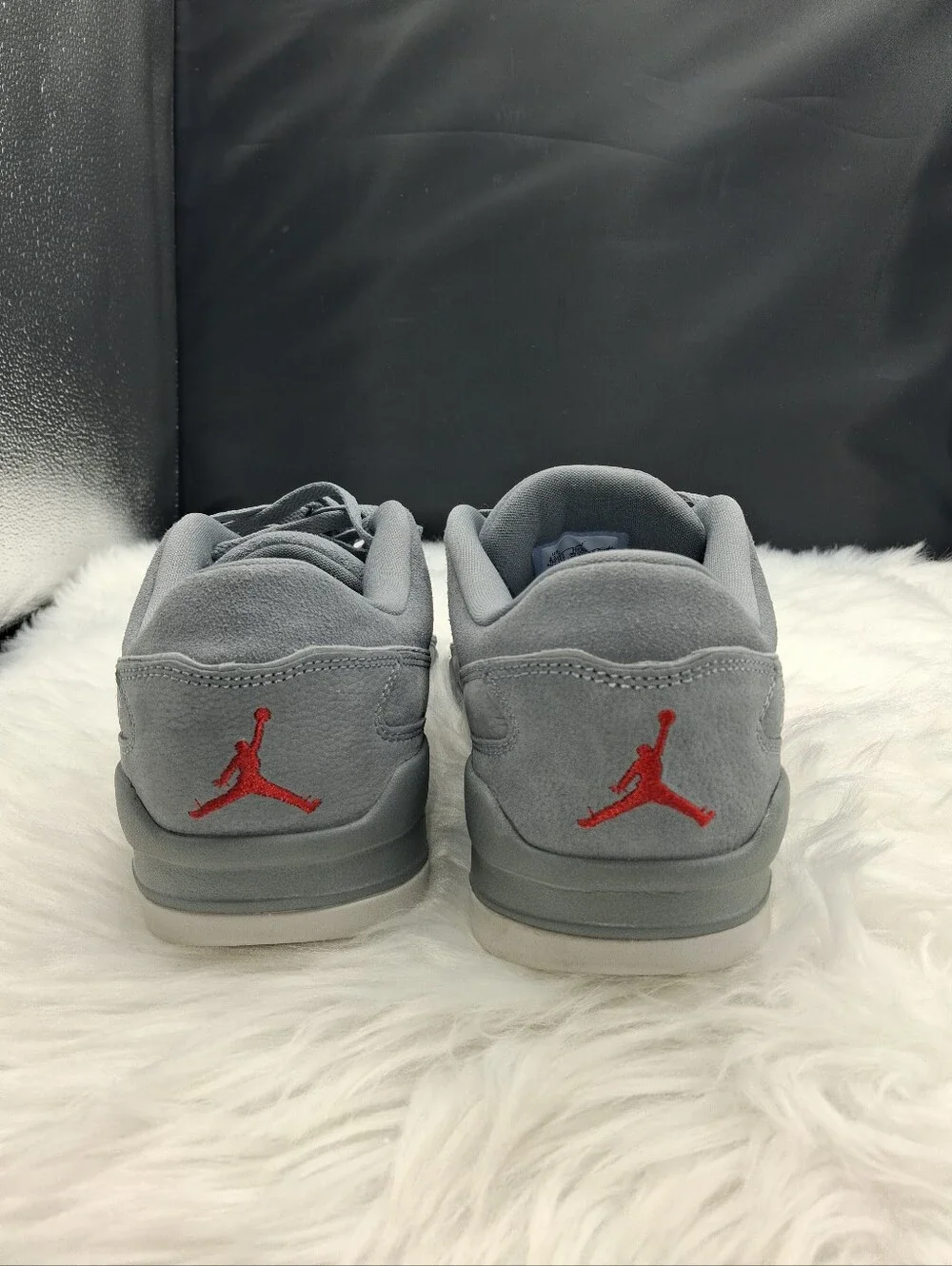 Jordan Flight Court Grey Suede Sneakers